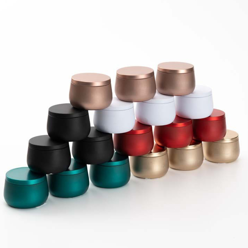 tin candle jar container China wholesale promotion 4oz 6oz 8oz
