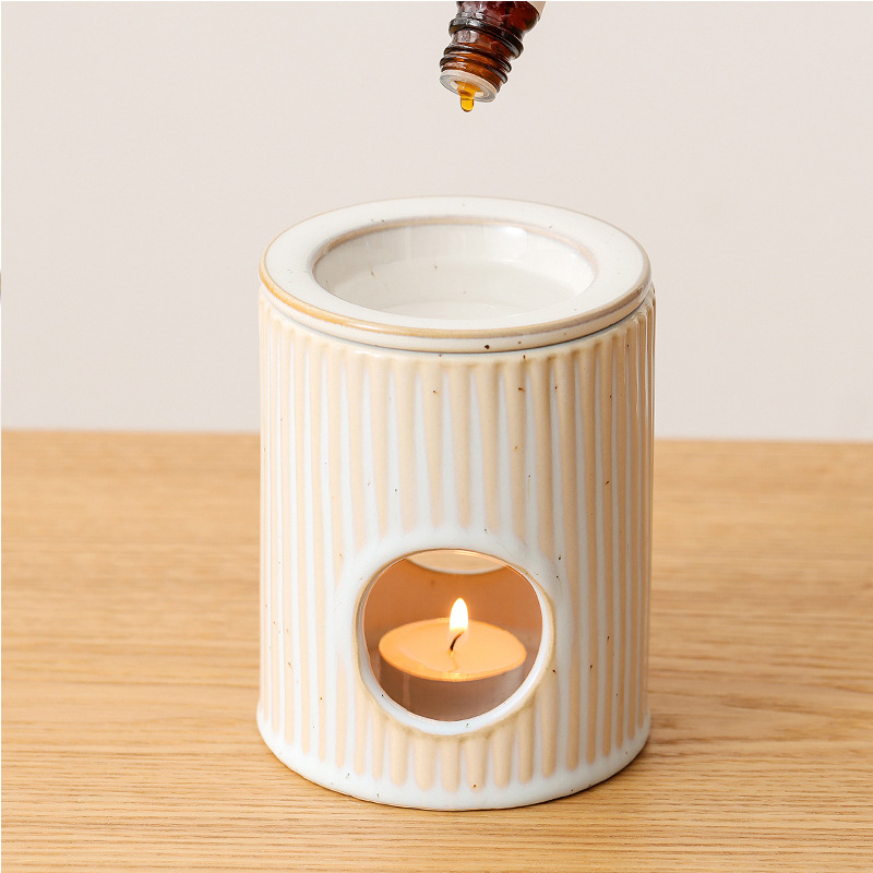 Delicate Tealight Candle Holder Oil Tart Burner Aroma Diffuser Furnace Home Decoration Vintage