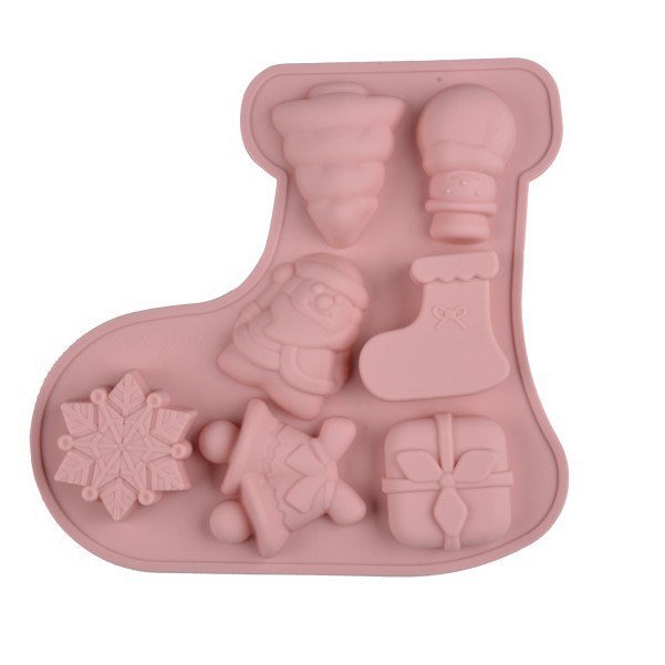 Direct from mold factory Wholesale Christmas Santa Moulds handmade for DIY soap making 