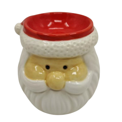 ceramic wax warmer burner Christmas Santa gift wholesale China holidays bulk buy