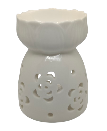 Valentine's Day seasonal rose flower ceramic wax warmer factory China develop