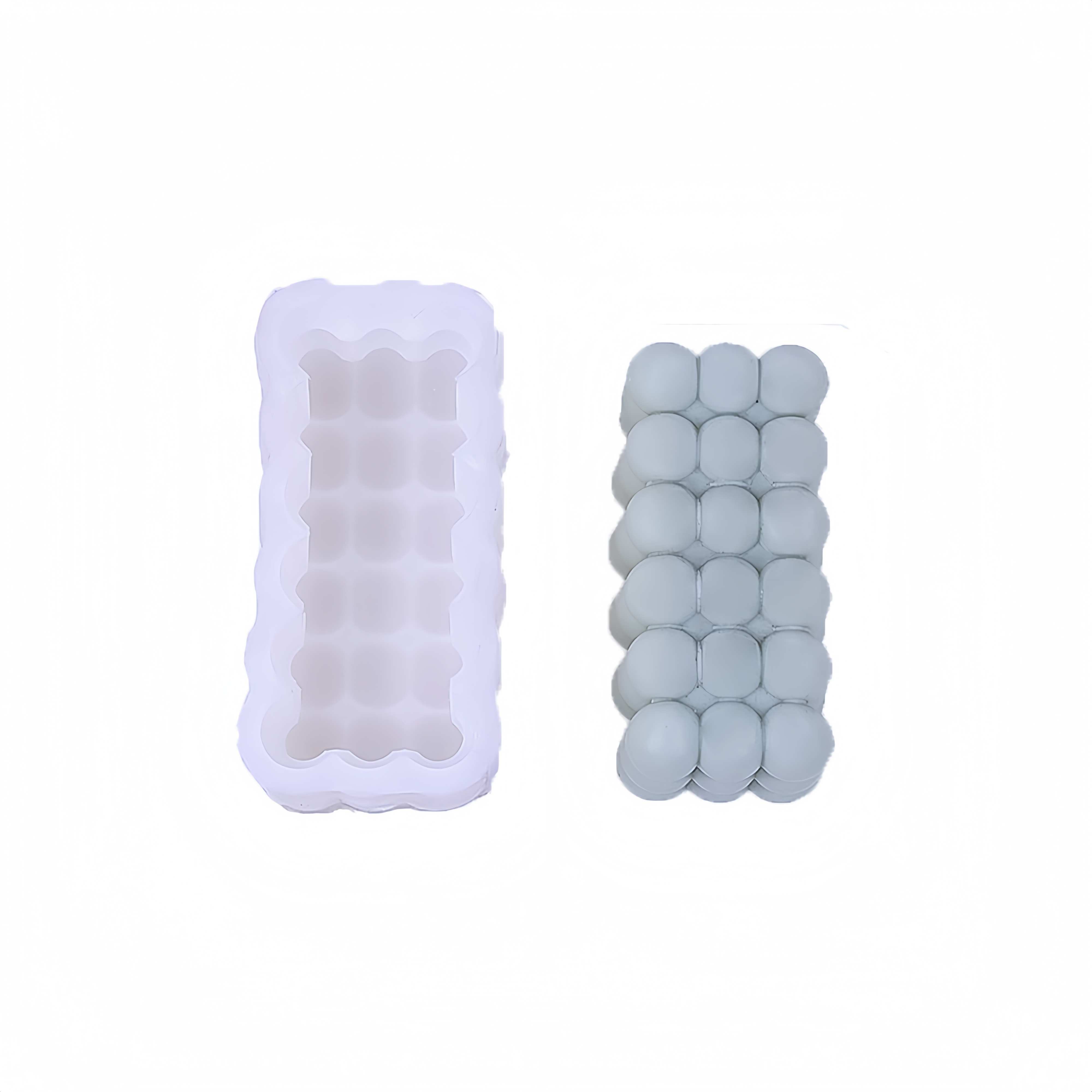 Wholesale Classical Magic Cube Candle Food Grade soap liquid Silicone mold factory