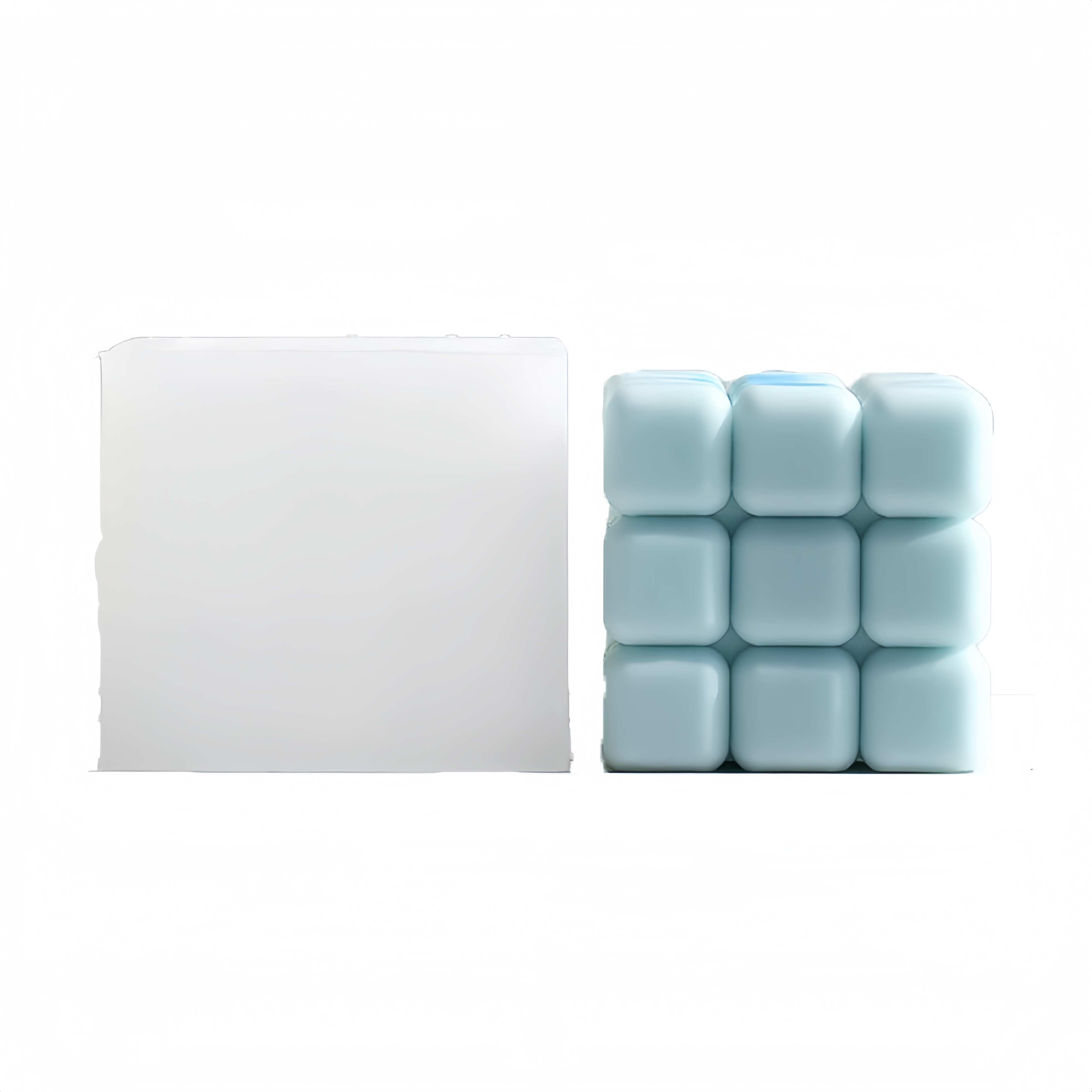Wholesale Cube Candle Food Grade soap liquid Silicone mold factory