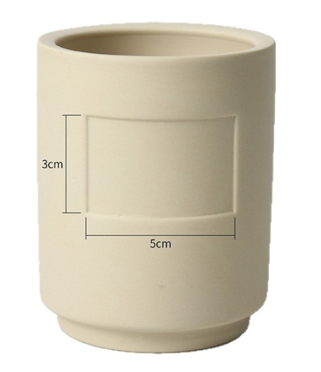 Ceramic customized label logo candle jar vessels factory