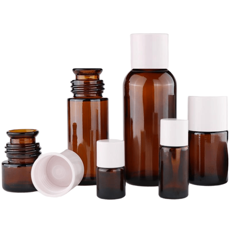 mouth of a horn glass Essential oil brown
