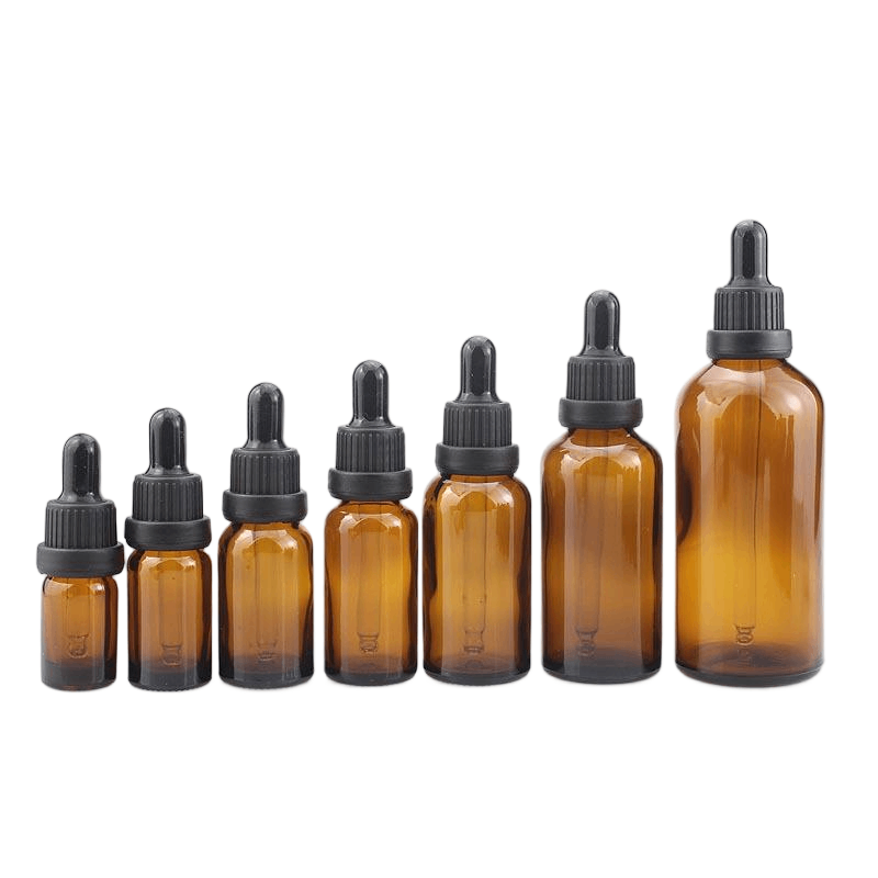 5ml 10ml 20ml 30ml 50ml 100ml Essential oil brown bottle child proof